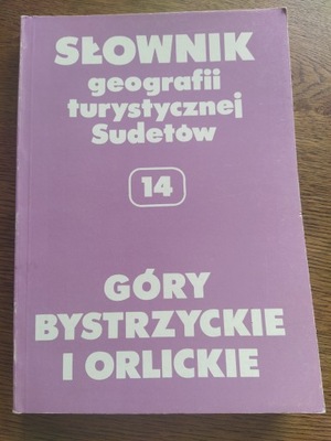 Słownik geografii turystycznej Sudetów. Tom 14