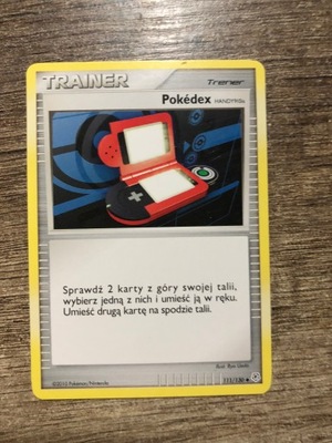 Pokedex PL Diament i perła 2010 rok 111/130 POKEMON TCG