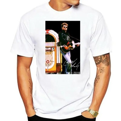 George Michael Tribute In Memoriam 1963-2022 cotton T-Shirt Koszulka