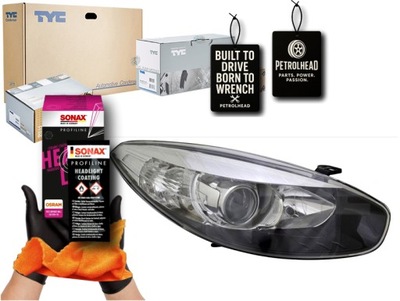 Фара l renault fluence 01.13-11.15 tyc #petrolhead pro+ kit8 фото №1