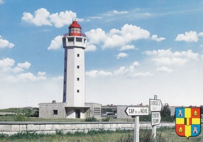 FRANCJA - SAINTE-ADRESSE - LATARNIA MORSKA LA HEVE