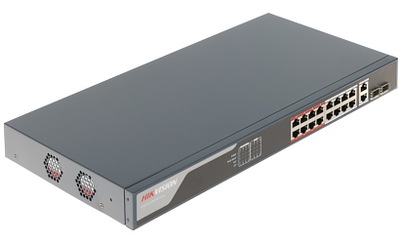 SWITCH POE DS-3E1318P-EI 16-PORTOWY SFP Hikvision