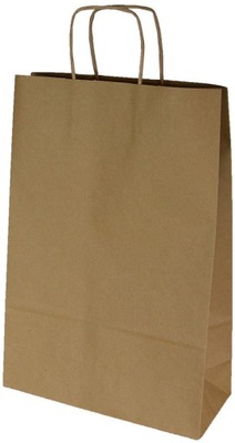 Torba papierowa Ecobag 305x170x340mm gładka 100szt