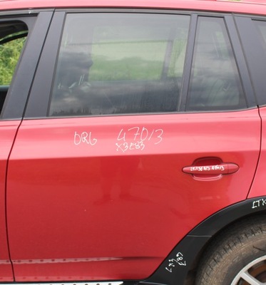 Двері задня задні ліва bmw x3 e83 470 flamencorot фото №1