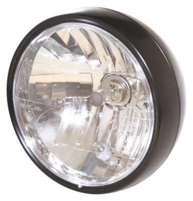 LAMP 6 1/2 INTEGRAL BLACK HOMOLOGATION E4 METAL  