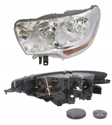 Фара лампа левый citroen ds4 c4 b7 10- фото №1