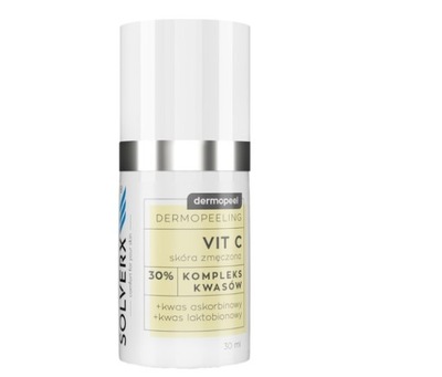 SOLVERX Kwas z Vit C dermopeel 30 % 30 ml