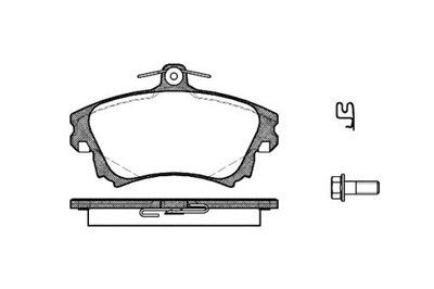 REMSA ZAPATAS DE FRENADO 4605A658 M850976 MR527656 X  