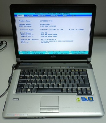 Laptop Fujitsu Lifebook S710 i3-M370