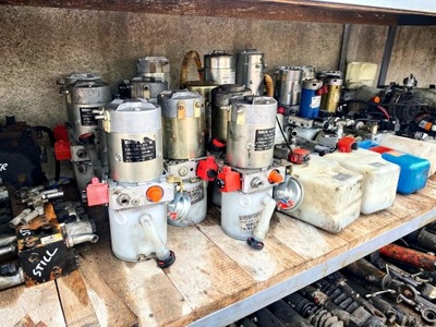 silnik elektryczne 24V pompa wywrot hydrauliczne