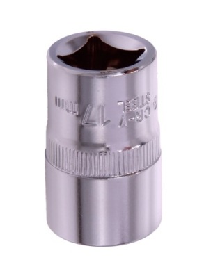 Nasadka 1/2” 17 mm ROOKS, 6-kątna, profesjonalna