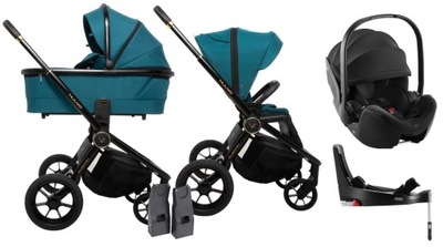 Wózek Muuvo Quick SE 2 4w1 | Paradise Green | Britax Römer Baby-Safe 5Z2