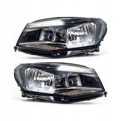 Фары vw caddy iv 4 '15- левый+ правый depo фото №1