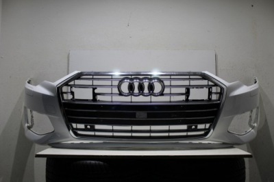 Audi a6 c8 4k0 бампер перед передній +решітка радіатора фото №1