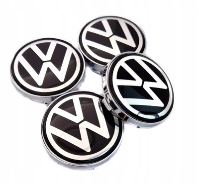 VW DANGTELIAI : ALUFELG DEZENT 60MM/57MM NOWE LOGO 