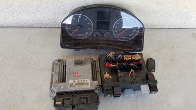 Бортовий комп'ютер набір vw eos 2.0 fsi фото №1