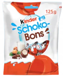 KINDER SCHOKO BONS 125g DATA: 2024.05.31