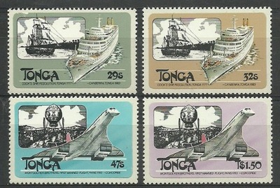 Tonga 1983 Mi 842-845 Czyste **
