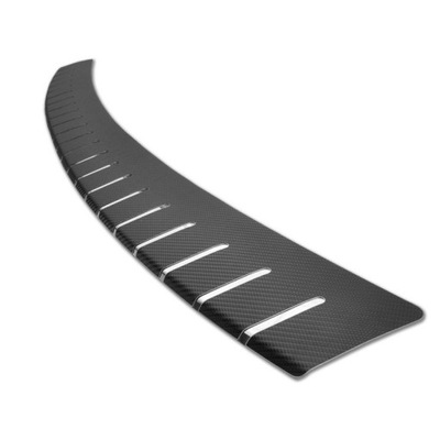 Skoda rapid 4d 2012-2019 накладка молдинг na бампер фото №1