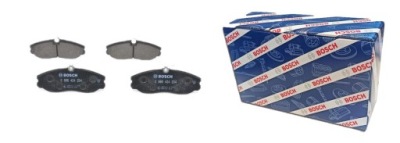 Bosch гальмівні колодки гальмівний. nissan terrano ii 93- фото №1