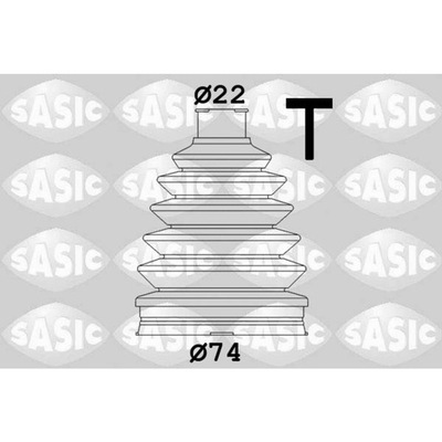 Защита шарнир перед sasic 1904008 фото №1