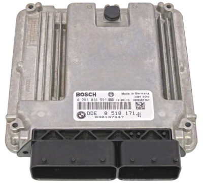 Бортовой компьютер ecu bmw 3.0 d dde8518171 0281018591 фото №1