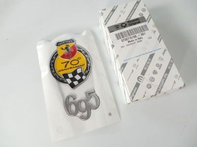 Emblemat znaczek Abarth 695 70 ANNIVERSARIO