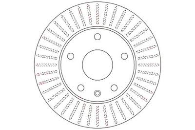 ДИСКИ ТОРМОЗНЫЕ ТОРМОЗНЫЕ TRW 96218420 96238673 16926 C3000