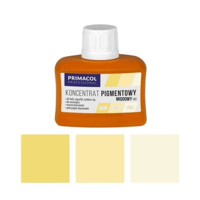 PRIMACOL koncentrat pigment do farb 80ml miodowy