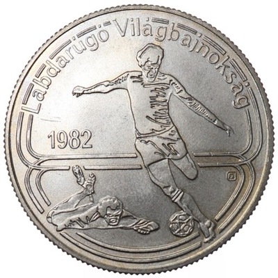 100 forintów-Mistrzostwa w Piłce Nożnej-Węgry-1982