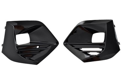 Peugeot 2008 ii 19- решітка решітка радіатора заглушка w бампер na протитуманна фара 2szt фото №1