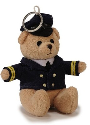 brelok maskotka miś pluszowy pilot teddy bear