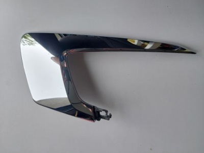 Mitsubishi asx 16-19 накладка молдинг бампера ліва фото №1