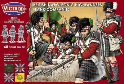 Victrix Napoleonic Highland Infantry Flank Companies