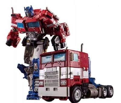 Transformacja Zabawki Prime Optimus, dwie formy