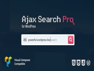 Wtyczka Ajax Search Pro Live Search Plugin