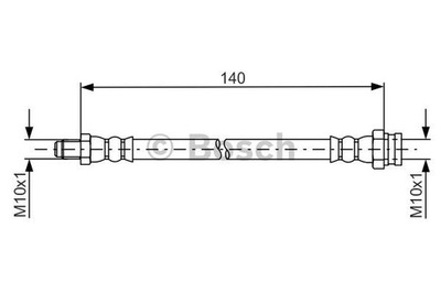 CABLE HAM ELÁSTICO BOSCH 1987481669 BOSCH 1 987 481 669 CABLE  