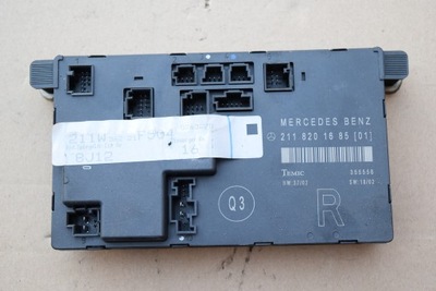 Mercedes w211 3.0 v6 модуль дверь правый фото №1