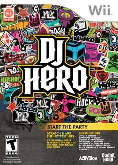 Gra towarzyska DJ HERO muzyczna na WII