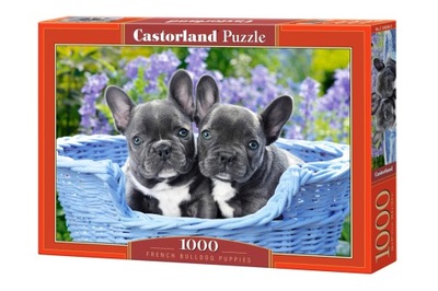 Castorland PUZZLE 1000 el French Bulldog Puppies