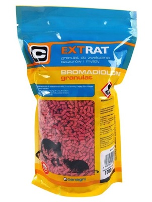 Extrat 1kg granulat trutka Szczury Myszy skuteczny