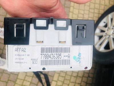 Renault kangoo дисплей панель p7700436305a фото №1