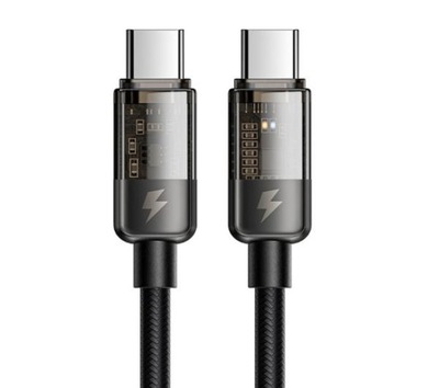 Kabel Przewód Mcdodo CA-2840 USB-C - USB-C PD 100W 1.2 metra Czarny