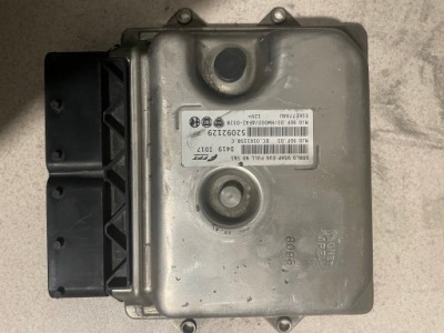 Блок керування fiat doblo 1.3 52092129 mjd9df.d3 фото №1