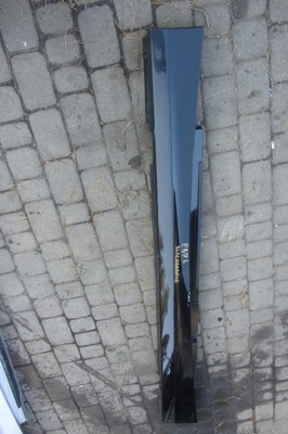 Накладка молдинг ліва na поріг bmw e87 blacksaphire фото №1