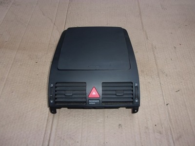 Решітка обдув середня бардачок skoda octavia ii фото №1