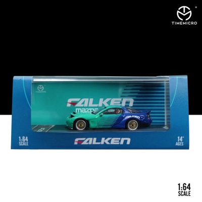 TimeMicro 1:64 Mazda RX-7 /Toyota Supra FALKEN Gre