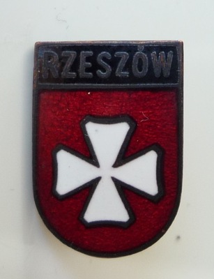 RZESZÓW herb miasto symbol odznaka