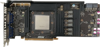Karta graficzna MSI GeForce GTX 580 OC 1536MB 384bit Brak Chłodzenia