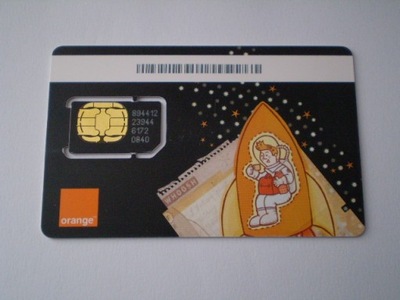 karta SIM - przeterminowana - kolekcjonerska